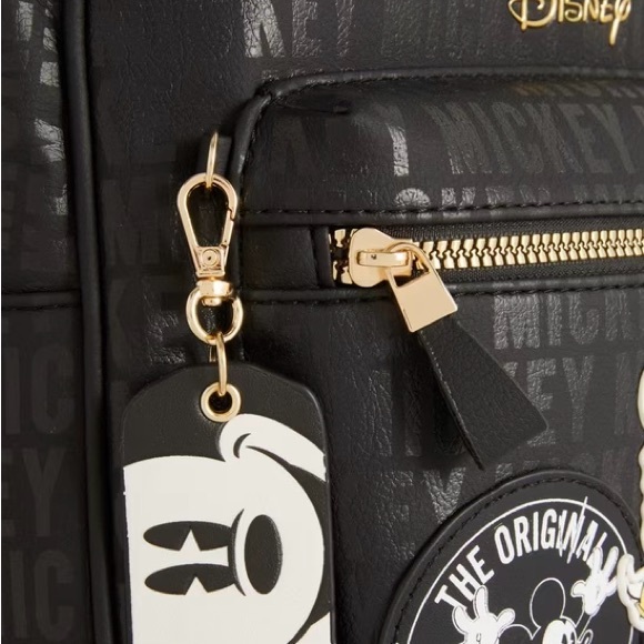 Primark Black and White Mickey Mouse Backpack NWT - Picture 3 of 3